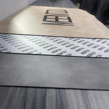 Cloth printing + rubber foam