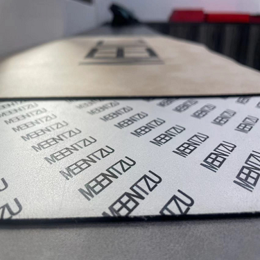 Cloth printing + rubber foam